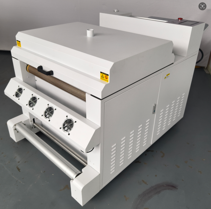 New Two-head Powder Shaker with Mesh Belt Automatic Powder Recycling & Dust Purifier