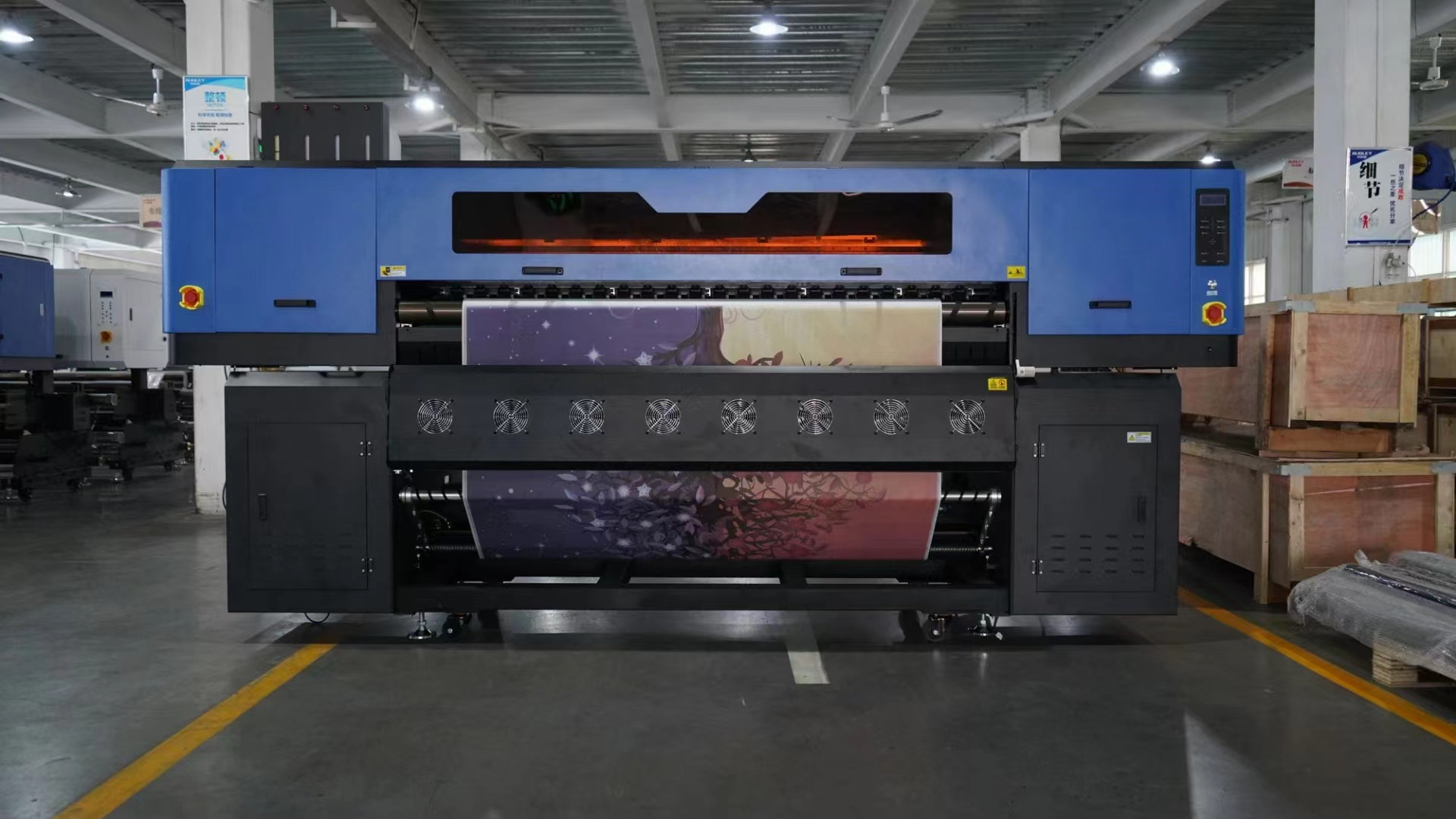1.8m Digital Textile Printing Machine with 8 Printheads thumbnail 2