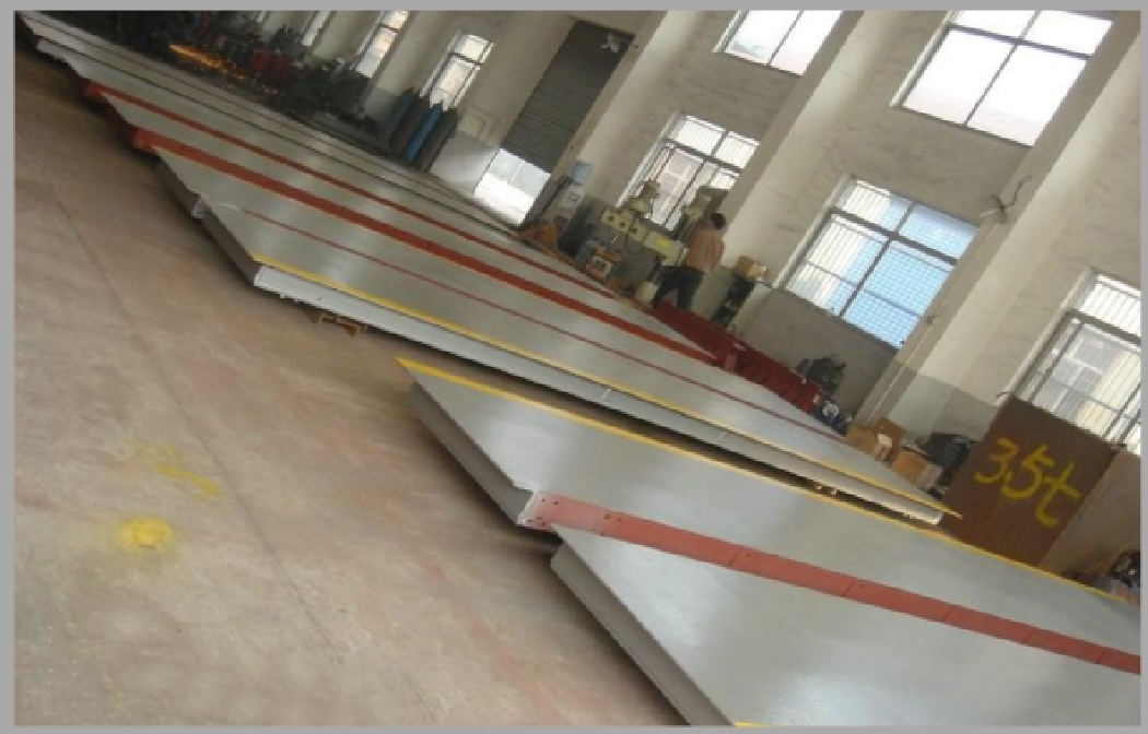 U shaped beam structure digital truck scale